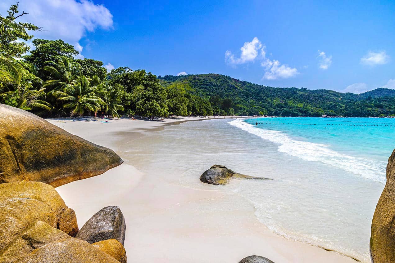 plage des Seychelles